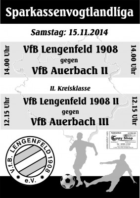 VfB Lengenfeld spielt Samstag zu Hause