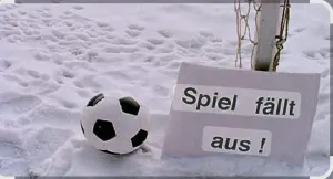 Spielabsage in Bad Brambach